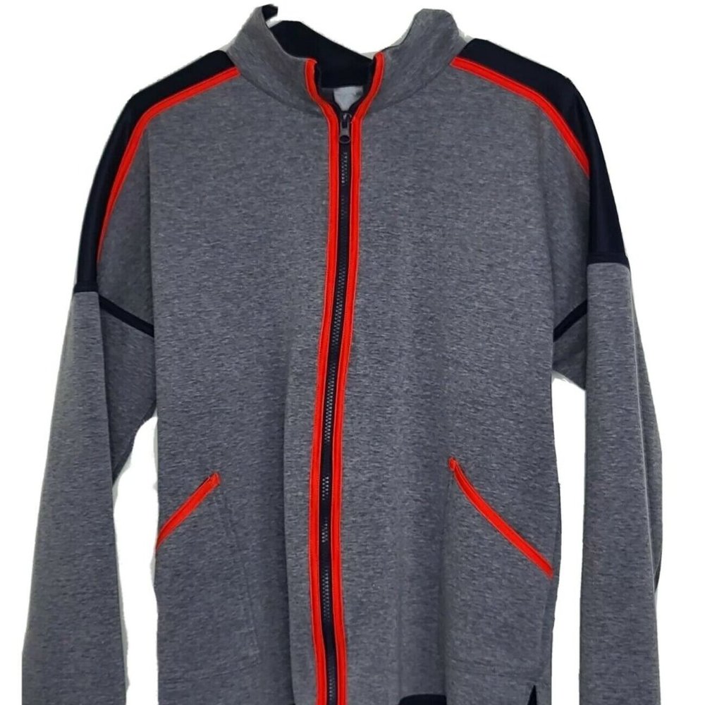 C9 by Champion Women's SZ:L Jacket Gray Navy Zip